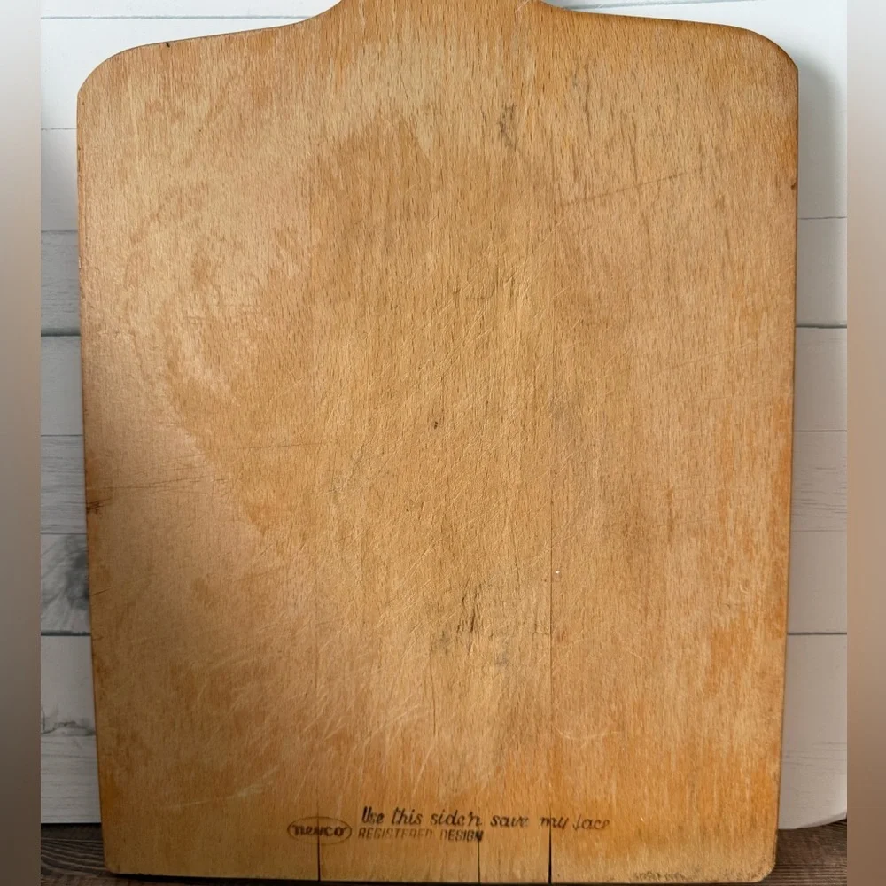 Vintage Nevco Cutting Board Dutch Folk Art Motif